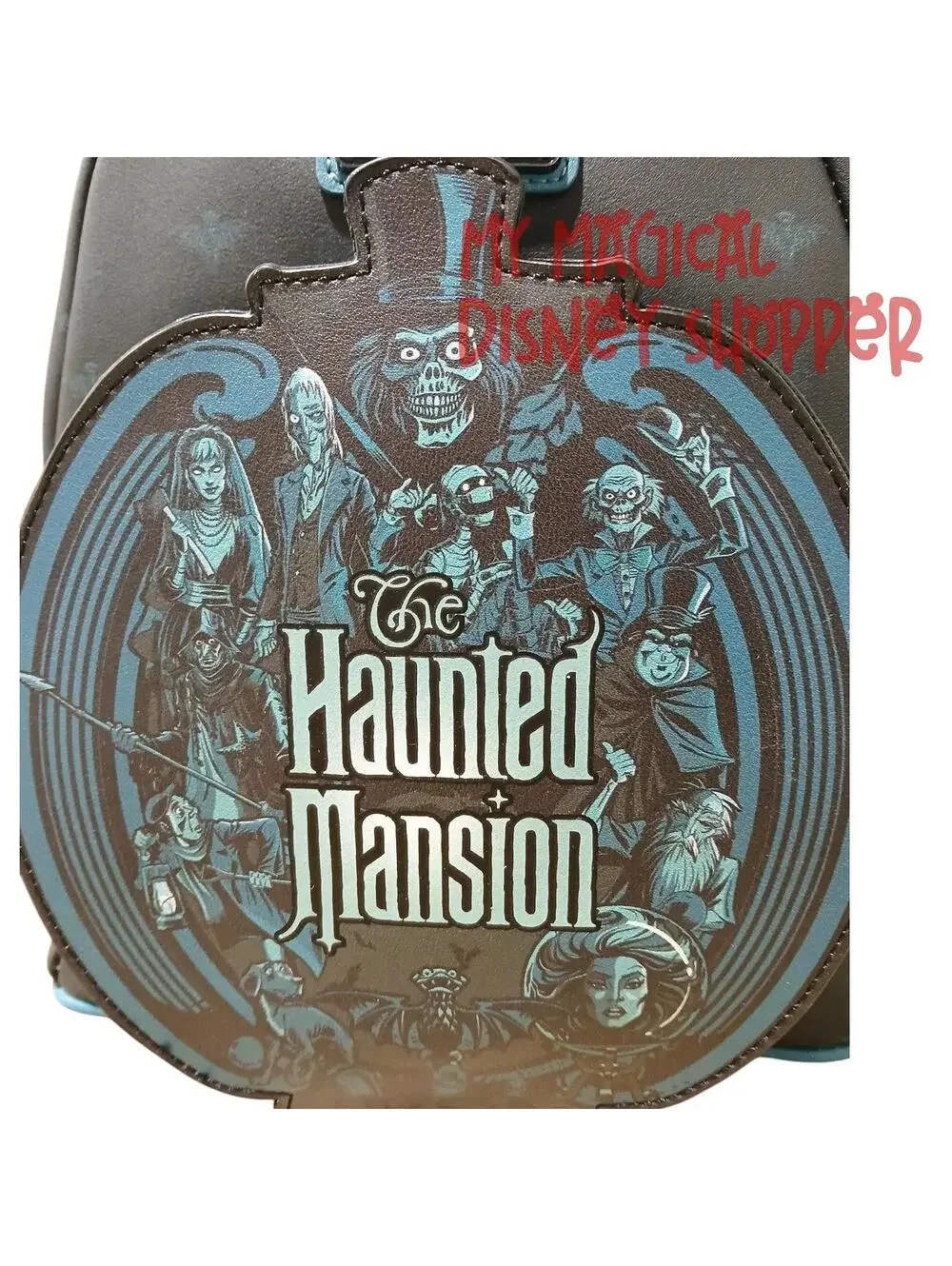 The Haunted Mansion Hitchhiking Ghosts Loungefly Backpack